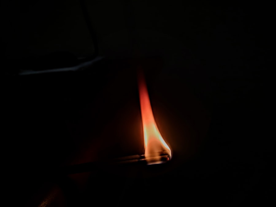 Photo thermal runaway